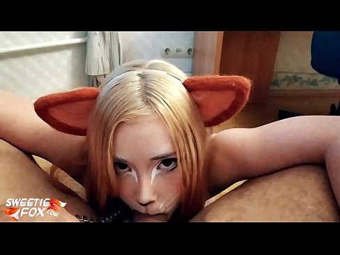 ❤️ Kitsune ingoia il cazzo e sborra in bocca ️❌ Porno al it.mypornpics.ru ❌❤